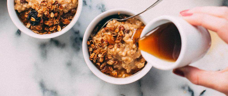 Gut boosting healthy breakfast: bircher muesli
