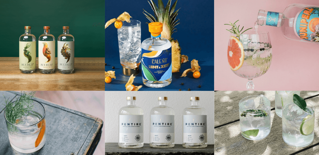 Our top picks for non-alcohol spirits