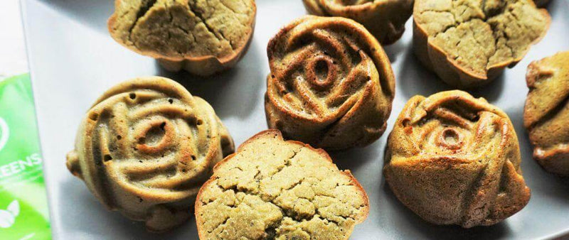 Vegan lemon poppyseed muffin recipe, sugar & gluten-free