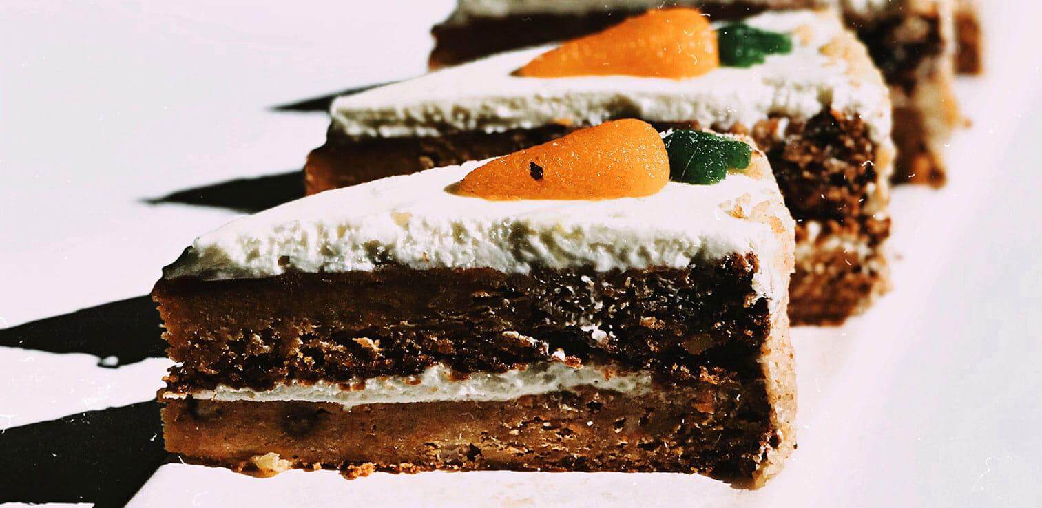 Vegan, gluten-free carrot cake