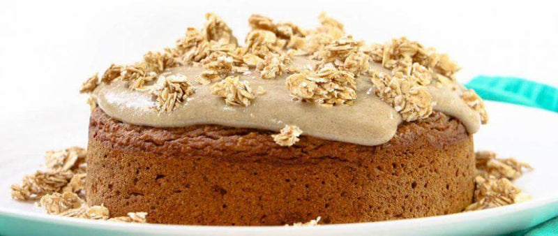 Gluten-free carrot cake with banana frosting recipe