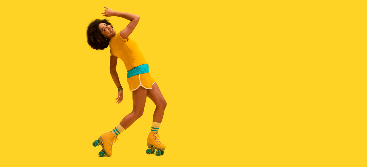 Vitl's rollerskating star