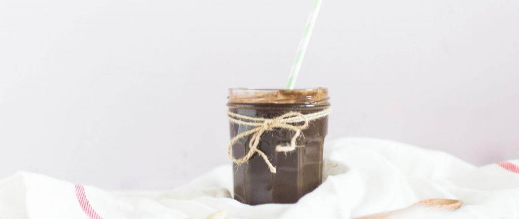 Raw cacao chocolate superfood smoothie, dairy-free