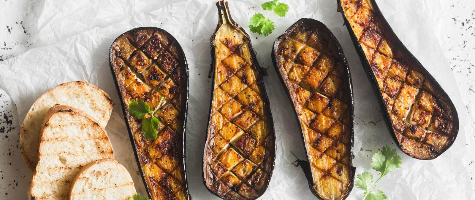 Healthy miso and honey-glazed aubergine recipe