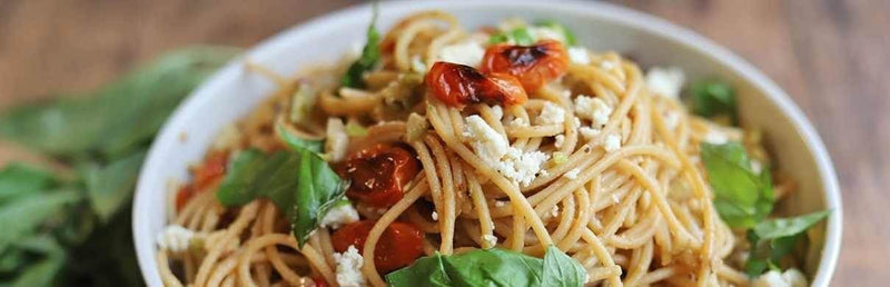 Easy baked feta and tomato pasta recipe